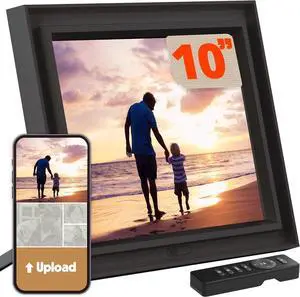 Pix-Star LUX 10.4'' Wi-Fi Digital Picture Frame Unlimited Cloud Storage, Easy App Sharing, 40,000+ Pictures, No-Glare Display, Motion Sensor, Email/App/USB/SD - 10 inch Pix-Star LUX 10.4'' Wi-Fi Digital Picture Frame Unlimited Cloud Storage, Easy App Sharing, 40,000+ Pictures, No-Glare Display, Motion Sensor, Email/App/USB/SD - 10 inch