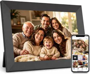 Uhale Digital Picture Frame, 10.1 Inch WiFi Digital Photo Frame, 16GB Memory with Auto-Rotation Share Photo/Video and Send Best Wishes via App Uhale Digital Picture Frame, 10.1 Inch WiFi Digital Photo Frame, 16GB Memory with Auto-Rotation Share Photo/Video and Send Best Wishes via App