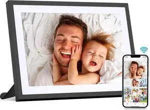 Dasfiwo 10.1 Inch WiFi Digital Picture Frame, 1280x800 HD IPS Touch Screen Cloud Smart Photo Frames, Auto Rotation, Wall Mountable Share Photos Or Videos for Via APP Dasfiwo 10.1 Inch WiFi Digital Picture Frame, 1280x800 HD IPS Touch Screen Cloud Smart Photo Frames, Auto Rotation, Wall Mountable Share Photos Or Videos for Via APP
