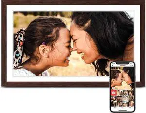 Digital Picture Frame, Frameo 15.6 inch Large Digital Photo Frame WiFi, 1920 * 1080 IPS FHD Touchscreen, 32GB Storage, Instant Share Photo Video, Gift for Mom Digital Picture Frame, Frameo 15.6 inch Large Digital Photo Frame WiFi, 1920 * 1080 IPS FHD Touchscreen, 32GB Storage, Instant Share Photo Video, Gift for Mom