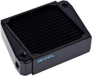 Alphacool NexXxos XT45 Full Copper X-Flow Radiator140, 140mm x 1, Single Fan, Black Alphacool NexXxos XT45 Full Copper X-Flow Radiator140, 140mm x 1, Single Fan, Black