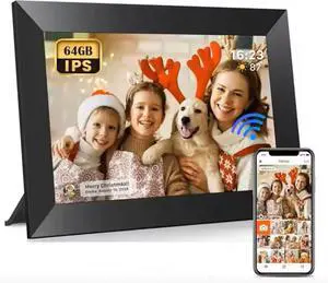 Klarityy Digital Photo Frame 32GB Storage (Black) Klarityy Digital Photo Frame 32GB Storage (Black)