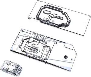 Bykski Full Coverage GPU Water Block w/Integrated Active Backplate for EVGA RTX 3080/3090 FTW3 Ultra Gaming (N-EV3090FTW3-TC-V2) Bykski Full Coverage GPU Water Block w/Integrated Active Backplate for EVGA RTX 3080/3090 FTW3 Ultra Gaming (N-EV3090FTW3-TC-V2)