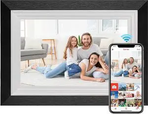 10.1 WiFi Digital Photo Frame HD Touch Screen, Auto-Rotate, Wall Mountable, Uhale App for Instant Photo & Video Sharing, Smart Calendar & Weather Display for Family & Friends 10.1 WiFi Digital Photo Frame HD Touch Screen, Auto-Rotate, Wall Mountable, Uhale App for Instant Photo & Video Sharing, Smart Calendar & Weather Display for Family & Friends