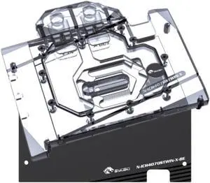Bykski Full Coverage GPU Water Block and Backplate for INNO3D GeForce RTX 4070 Super Twin X2 (N-ICH4070STWIN-X) Bykski Full Coverage GPU Water Block and Backplate for INNO3D GeForce RTX 4070 Super Twin X2 (N-ICH4070STWIN-X)