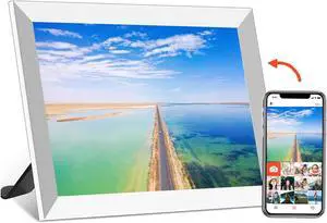 Sanpyl 10.1 inch Digital Picture Frame, 1GB, 16GB Memory, 1280x800 Screen, 250cdm2 Brightness, Digital Photo Frame, Share Photos and Videos via App(White) Sanpyl 10.1 inch Digital Picture Frame, 1GB, 16GB Memory, 1280x800 Screen, 250cdm2 Brightness, Digital Photo Frame, Share Photos and Videos via App(White)