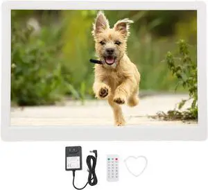 Digital Picture Frame, 15.4 Inch HD LED Images with Remote Control, Music Synchronization, Clock and Calendar, Supports Video and Music Playback (US Plug) Digital Picture Frame, 15.4 Inch HD LED Images with Remote Control, Music Synchronization, Clock and Calendar, Supports Video and Music Playback (US Plug)