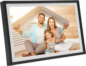 10.1 Inch Digital Picture Frame, 1280x800 HD Electronic Photo Frame, 32GB Storage, Auto Rotate, Share Photos Videos Instantly via for FRAMEO app (US Plug 10.1 Inch Digital Picture Frame, 1280x800 HD Electronic Photo Frame, 32GB Storage, Auto Rotate, Share Photos Videos Instantly via for FRAMEO app (US Plug