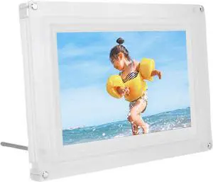 Bewinner 10.1 Inch WiFi Digital Picture Frame, 1280x800 HD Photo Frame Electronic, Built in 32GB Memory, Auto Rotate Portrait and Landscape, Share Photos via App (US Plug) Bewinner 10.1 Inch WiFi Digital Picture Frame, 1280x800 HD Photo Frame Electronic, Built in 32GB Memory, Auto Rotate Portrait and Landscape, Share Photos via App (US Plug)