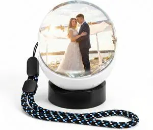 Dpofirs 3D Memory Sphere Orb, Crystal Ball Video Player, 4GB Memory Digital Photo Frame, USB MP4 JPG Playback Sphere Display with Sound, for Home Decor Birthday Gift Dpofirs 3D Memory Sphere Orb, Crystal Ball Video Player, 4GB Memory Digital Photo Frame, USB MP4 JPG Playback Sphere Display with Sound, for Home Decor Birthday Gift