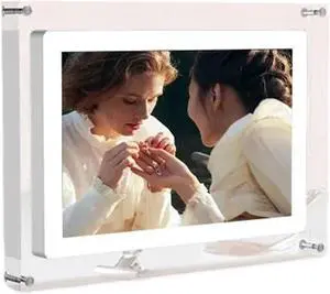 10.1 Inch Acrylic Digital Photo Frame 1280X800 LCD Display with Battery, 1G Memory, Type-C Charging, Video & Picture Display, Nft Frame 10.1 Inch Acrylic Digital Photo Frame 1280X800 LCD Display with Battery, 1G Memory, Type-C Charging, Video & Picture Display, Nft Frame
