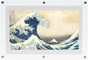 Canvia Kinetic Digital Art Rotating Collection of Hokusai Landscape Artwork Slideshow Display with No Set Up Required Durable Acrylic Frame - 5 Inch, 1000 mAh Battery Canvia Kinetic Digital Art Rotating Collection of Hokusai Landscape Artwork Slideshow Display with No Set Up Required Durable Acrylic Frame - 5 Inch, 1000 mAh Battery