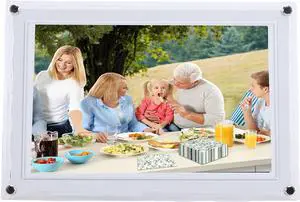 Digital Picture Frame, 10.1 Inch Wireless Smart Photo Frame with HD Touchscreen, 32GB Memory, Auto Rotate, Cloud Sharing, Ideal for Home & Office Gift (White) Digital Picture Frame, 10.1 Inch Wireless Smart Photo Frame with HD Touchscreen, 32GB Memory, Auto Rotate, Cloud Sharing, Ideal for Home & Office Gift (White)