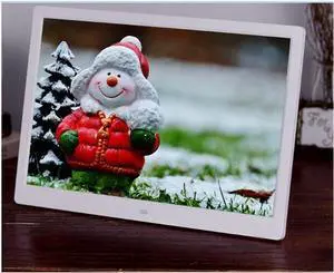 Digital Photo Frame 13.5'' Digital Photo Frames Led LCD Digital Movies Mp3 Alarm Clock Photo Picture Frame with Remote Controller Video Players Recorders, White Digital Photo Frame 13.5'' Digital Photo Frames Led LCD Digital Movies Mp3 Alarm Clock Photo Picture Frame with Remote Controller Video Players Recorders, White
