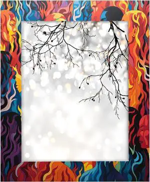 OSAM SPACE Art Colorful Human 11x14 Inch Picture Frames Decorative Photo Frame for Wall Hanging or Tabletop Display Acrylic Digital Picture Frame for Home Office Hotel OSAM SPACE Art Colorful Human 11x14 Inch Picture Frames Decorative Photo Frame for Wall Hanging or Tabletop Display Acrylic Digital Picture Frame for Home Office Hotel