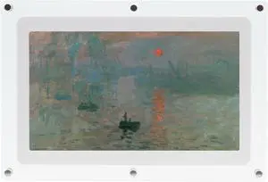 Canvia Kinetic Digital Art Rotating Collection of Impressionism Landscape Artwork Slideshow Display with No Set Up Required Durable Acrylic Frame - 5 Inch, 1000 mAh Battery Canvia Kinetic Digital Art Rotating Collection of Impressionism Landscape Artwork Slideshow Display with No Set Up Required Durable Acrylic Frame - 5 Inch, 1000 mAh Battery