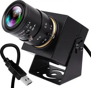 90fps Global Shutter High Speed USB Camera, 2.8-12mm 4X Manual Zoom Varifocal Lens, 1200P Golf Swing Camera Plug & Play for Laptop, Raspberry Pi, Mac OS & Jetson Nano 90fps Global Shutter High Speed USB Camera, 2.8-12mm 4X Manual Zoom Varifocal Lens, 1200P Golf Swing Camera Plug & Play for Laptop, Raspberry Pi, Mac OS & Jetson Nano