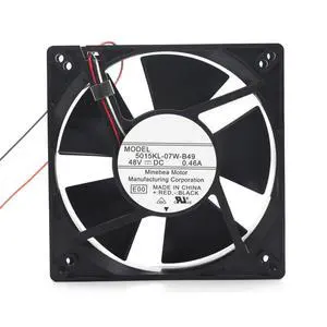 New for 5015KL-07W-B49 12.7CM 12738 48V 0.46A Double Ball Cooling Fan 3-Wire New for 5015KL-07W-B49 12.7CM 12738 48V 0.46A Double Ball Cooling Fan 3-Wire