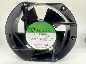 A2175-HBL T.GN 220V-240V 0.11AMP 17251 2-Wire AC Fan A2175-HBL T.GN 220V-240V 0.11AMP 17251 2-Wire AC Fan