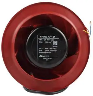 for Turbo Centrifugal Fan 48V R1G190-AC11-21 71W 3200RPM M1G074-BF Cooling Fan for Turbo Centrifugal Fan 48V R1G190-AC11-21 71W 3200RPM M1G074-BF Cooling Fan