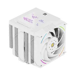 Phantom Spirit 120 Digital SNOW CPU Air Cooler, 7 Heat pipes CPU Cooling,Double Tower Cooling,Support for AM4/AM5/Intel lga1700/115X/1200/1851,Magnetic Attraction-Digital Screen Top Cover Phantom Spirit 120 Digital SNOW CPU Air Cooler, 7 Heat pipes CPU Cooling,Double Tower Cooling,Support for AM4/AM5/Intel lga1700/115X/1200/1851,Magnetic Attraction-Digital Screen Top Cover