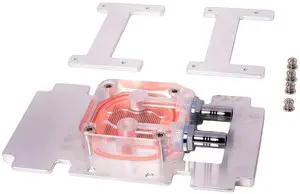Efficient Water Cooling Block for Data Center GPUs V100 A100 32G SXM2 Featuring Double Trail Copper Base Efficient Water Cooling Block for Data Center GPUs V100 A100 32G SXM2 Featuring Double Trail Copper Base