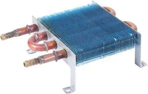 Air-cooled copper tube condenser for refrigerator freezer water air conditioner fresher water-cooled radiator evaporator(Red) Air-cooled copper tube condenser for refrigerator freezer water air conditioner fresher water-cooled radiator evaporator(Red)