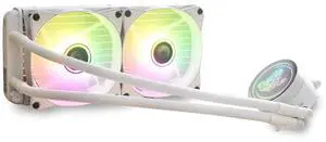 ARGB CPU Water Cooler CPU Liquid Cooler for AM4 / AM3+ / AM3 / FM2+ Efficient Heat Dissipation ARGB 5V Lighting Effects Quiet ARGB CPU Water Cooler CPU Liquid Cooler for AM4 / AM3+ / AM3 / FM2+ Efficient Heat Dissipation ARGB 5V Lighting Effects Quiet