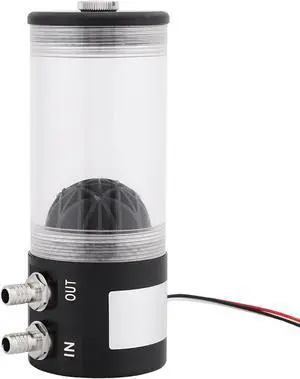 Hilitand Water Cooling Pump Tank Reservoir 10W DC 12V CPU Cooler with 3 Pin Connector 16DB Low Noise for PC Liquid Cooling System Hilitand Water Cooling Pump Tank Reservoir 10W DC 12V CPU Cooler with 3 Pin Connector 16DB Low Noise for PC Liquid Cooling System