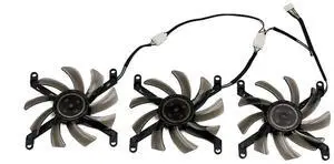T129215SU 0.50A GTX1080Ti Cooler Fan Replace Compatible for GeForce GTX 1080 Ti 11GB XLR8 Gaming OC Graphics Card(3PCS) T129215SU 0.50A GTX1080Ti Cooler Fan Replace Compatible for GeForce GTX 1080 Ti 11GB XLR8 Gaming OC Graphics Card(3PCS)