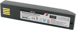 Replacement Battery for Honeywell 3820, 4820, 6320 & Xenon 1902: 2600 mAh Replacement Battery for Honeywell 3820, 4820, 6320 & Xenon 1902: 2600 mAh
