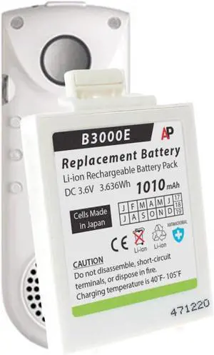 Artisan Power White Replacement Battery for Vocera Communications Badge | 1010 mAh | Best for Vocera B3000, B3000E, B3000N Model | Replace Battery Number 230-02021, 230-01925 Artisan Power White Replacement Battery for Vocera Communications Badge | 1010 mAh | Best for Vocera B3000, B3000E, B3000N Model | Replace Battery Number 230-02021, 230-01925