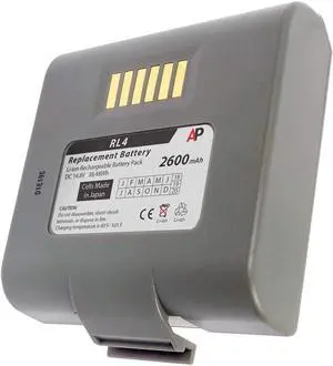 Replacement Battery for Datamax-O'Neil RL3 & RL4 Mobile Printers. 2600 mAh Replacement Battery for Datamax-O'Neil RL3 & RL4 Mobile Printers. 2600 mAh