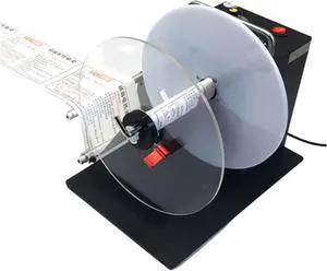 Label Rewinding Machine Two-way Automatic Rewinder Self-adhesive Barcode Machine Clothing Tag Reeler Industrial Grade(F202) Label Rewinding Machine Two-way Automatic Rewinder Self-adhesive Barcode Machine Clothing Tag Reeler Industrial Grade(F202)
