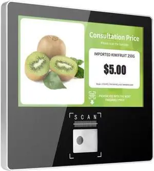 11.6 Inch Android PC Wall Mounted Price Checker with QR Code Reader, Price Checker, Touch Screen Kiosk, WiFi Ethernet POS Terminal 11.6 Inch Android PC Wall Mounted Price Checker with QR Code Reader, Price Checker, Touch Screen Kiosk, WiFi Ethernet POS Terminal