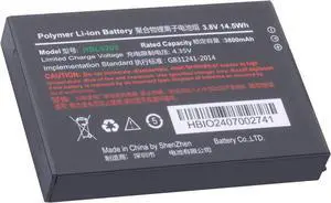 HBL6200 Battery for UROVO I6200S i6300A PDA 6200 6300 Barcode Scanner Battery with The Capacity 3.8V 4000mah/15.2wh Upgraded Version New Li-ion Battery Replacement HBL6200 Battery for UROVO I6200S i6300A PDA 6200 6300 Barcode Scanner Battery with The Capacity 3.8V 4000mah/15.2wh Upgraded Version New Li-ion Battery Replacement
