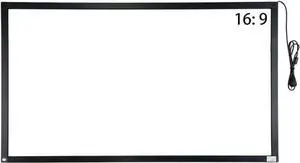 GreenTouch 69.5 inch IR Multi Touch Frame 10 Points Infrared Touch Overlay Kit with USB Interface Drive-Free GreenTouch 69.5 inch IR Multi Touch Frame 10 Points Infrared Touch Overlay Kit with USB Interface Drive-Free
