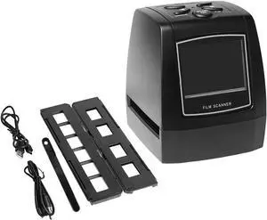 Protective Film for Negatives 35 mm 135 mm Slide Film Converter Photo Digital Image Viewer with 512 MB of Built-in Memory Editing Software Protective Film for Negatives 35 mm 135 mm Slide Film Converter Photo Digital Image Viewer with 512 MB of Built-in Memory Editing Software