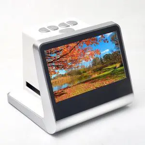 All in One Digital Film Scanner, 22 MP Film Slide Scanner, with 5 Inch LCD Screen, Built-in 16GB Memory, Converts All in One Digital Film Scanner, 22 MP Film Slide Scanner, with 5 Inch LCD Screen, Built-in 16GB Memory, Converts