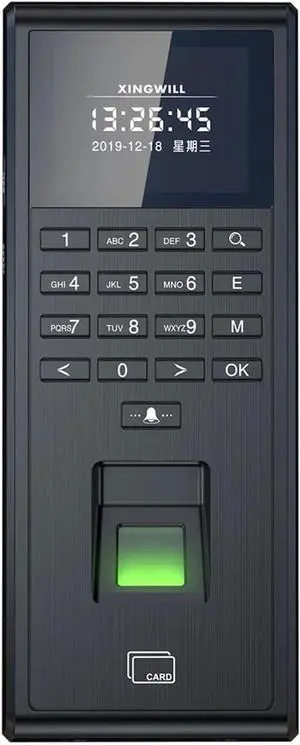 Time Clock Fingerprint Timer Capture Machine for Smart Door Access Control System Kit Standalone Keypad User(125K-F601T-TCP-IP) Time Clock Fingerprint Timer Capture Machine for Smart Door Access Control System Kit Standalone Keypad User(125K-F601T-TCP-IP)