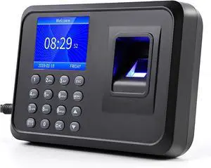 Biometric Fingerprint Keypad System Electronic USB Time Clock Recorder Attendance Machine Fingerprint attendance Machine(Size:AU Plug) Biometric Fingerprint Keypad System Electronic USB Time Clock Recorder Attendance Machine Fingerprint attendance Machine(Size:AU Plug)