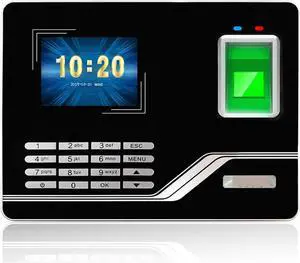 High-precision Time Clock Attendance System Fingerprint TCPIP USB Password Access Control Office Time Clock Employee Recorder Device Biometric Machine with Excellent Expandability(Standard type,Korean High-precision Time Clock Attendance System Fingerprint TCPIP USB Password Access Control Office Time Clock Employee Recorder Device Biometric Machine with Excellent Expandability(Standard type,Korean