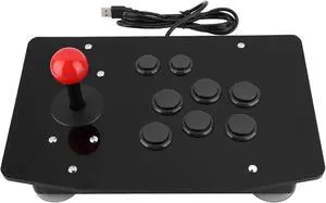 Arcade Rocker Game Joystick,USB Arcade Game Controller, Arcade Rocker Game Joystick 8 Button Game Handle Controller(Black) Arcade Rocker Game Joystick,USB Arcade Game Controller, Arcade Rocker Game Joystick 8 Button Game Handle Controller(Black)