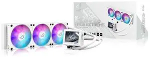 ASUS ROG RYUJIN III 360 ARGB Extreme White Edition All-in-one AIO CPU Liquid Cooler, AMD Ryzen 9000 & Intel Core Ultra Ready, Asetek Gen8 V2 Pump;high Airflow Static Pressure Magnetic Fans; 3.5" LCD ASUS ROG RYUJIN III 360 ARGB Extreme White Edition All-in-one AIO CPU Liquid Cooler, AMD Ryzen 9000 & Intel Core Ultra Ready, Asetek Gen8 V2 Pump;high Airflow Static Pressure Magnetic Fans; 3.5" LCD