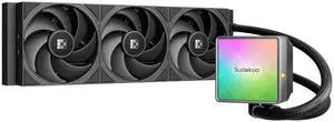 Sudokoo NEXAURA 360 Liquid CPU Cooler: 360mm AIO CPU Cooler with PWM Pump & ARGB Pump Head - Water Cooling with FDB Fans for Intel LGA 1851/1700/1200/115X AMD AM5/AM4 - Black Sudokoo NEXAURA 360 Liquid CPU Cooler: 360mm AIO CPU Cooler with PWM Pump & ARGB Pump Head - Water Cooling with FDB Fans for Intel LGA 1851/1700/1200/115X AMD AM5/AM4 - Black