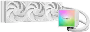 Sudokoo NEXAURA 360 White Liquid CPU Cooler: 360mm AIO CPU Cooler with PWM Pump & ARGB Pump Head - Water Cooling with FDB Fans for Intel LGA 1851/1700/1200/115X AMD AM5/AM4 Sudokoo NEXAURA 360 White Liquid CPU Cooler: 360mm AIO CPU Cooler with PWM Pump & ARGB Pump Head - Water Cooling with FDB Fans for Intel LGA 1851/1700/1200/115X AMD AM5/AM4