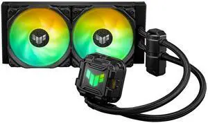 ASUS TUF Gaming LC II 240 ARGB All-in-One Liquid CPU Coolers with Aura Sync, 2X TUF Gaming 120mm ARGB Radiator Fans, Reinforced Tubing, and 6-Year Warranty; Compatible with Latest Intel&AMD CPUs ASUS TUF Gaming LC II 240 ARGB All-in-One Liquid CPU Coolers with Aura Sync, 2X TUF Gaming 120mm ARGB Radiator Fans, Reinforced Tubing, and 6-Year Warranty; Compatible with Latest Intel&AMD CPUs
