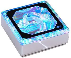 Alphacool Eisblock XPX Aurora Edge CPU Water Block, Digital RGB, Chrome/Plexi Alphacool Eisblock XPX Aurora Edge CPU Water Block, Digital RGB, Chrome/Plexi