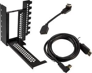 CableMod Vertical PCI-e Bracket (Black, HDMI + DisplayPort) CableMod Vertical PCI-e Bracket (Black, HDMI + DisplayPort)