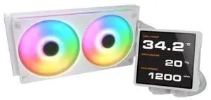 CPU Water Cooling Poseidon Vistek Pro 240, ARGB, White CPU Water Cooling Poseidon Vistek Pro 240, ARGB, White